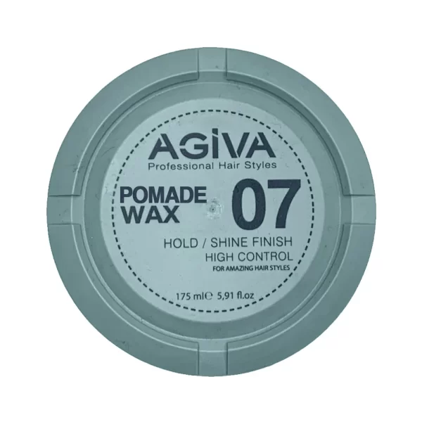 Cera Agiva Pomade Wax 07 Efecto Brillante - Control Alto x175ml