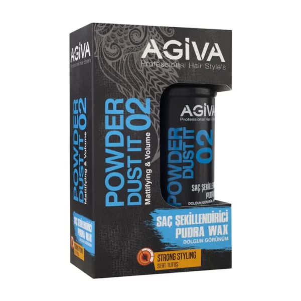 Cera en Polvo Agiva Powder Dust It 02 Fijación Fuerte x20g