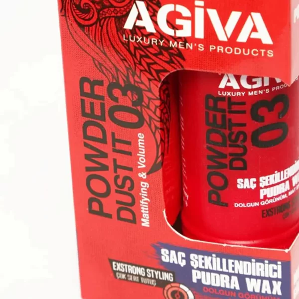 Cera en Polvo Agiva Powder Dust It 03 Fijación Extra Fuerte x20g - Image 4