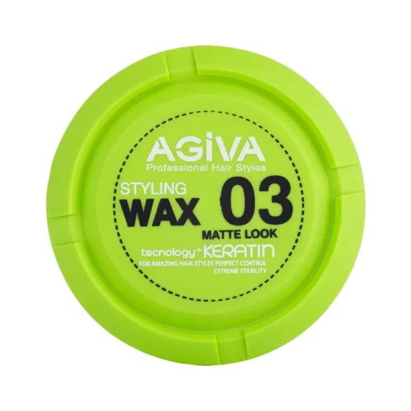 Cera Agiva Styling Wax 03 Efecto Mate x175ml