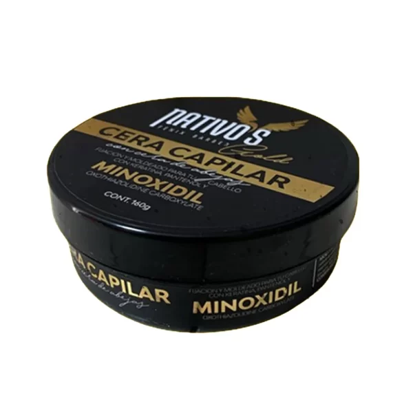 Cera Nativo´s Capilar Gold con Minoxidil x160g