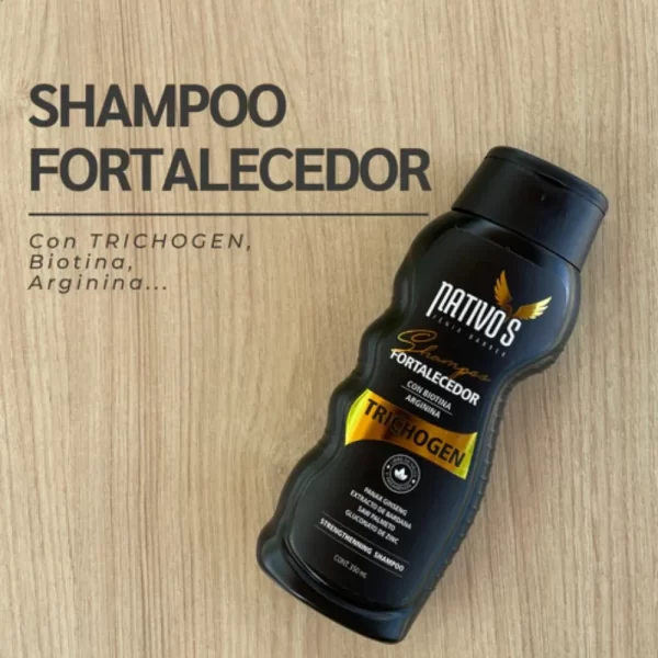 Shampoo Nativos Control Caída con Trichogen x350ml 3