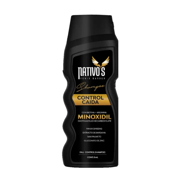 Shampoo Nativo´s Control Caida con Minoxidil x350ml